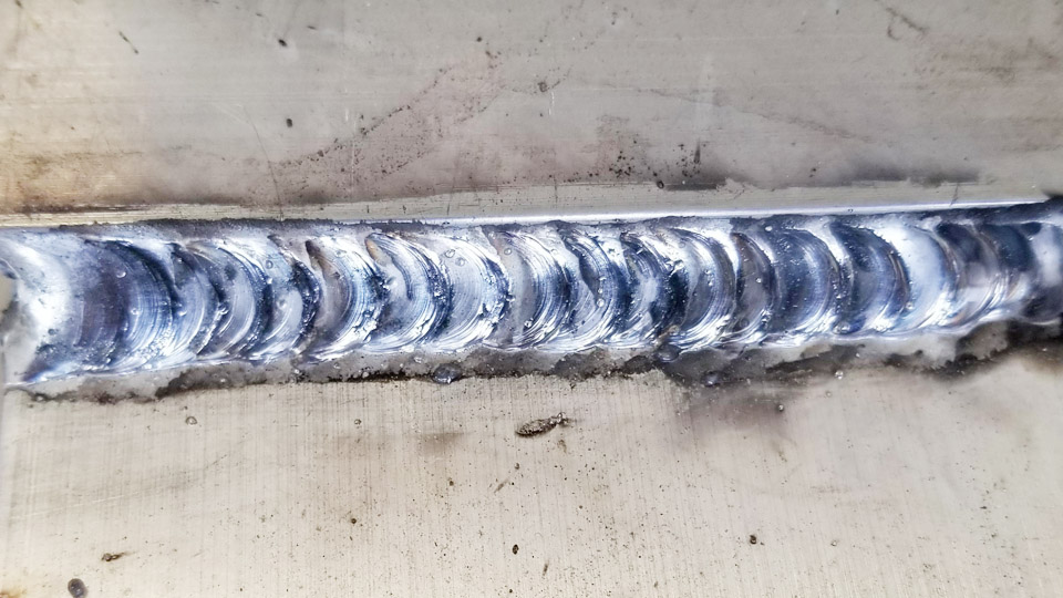 Aluminum MIG Welding Wire Speed and Voltage Chart