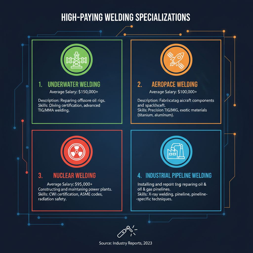 High-Paying Welding Specializations