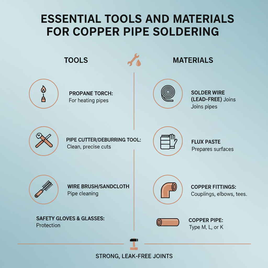 How to Solder Copper Pipe: A Complete Step-by-Step Guide for Beginners 1 Essential Tools and Materials for Copper Pipe Soldering