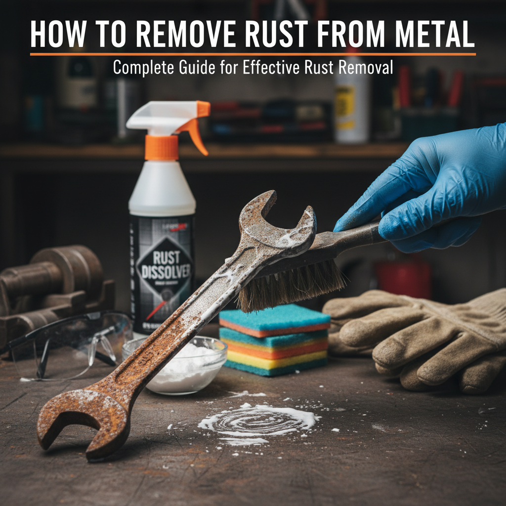 How to Remove Rust from Metal: Complete Guide for Effective Rust Removal