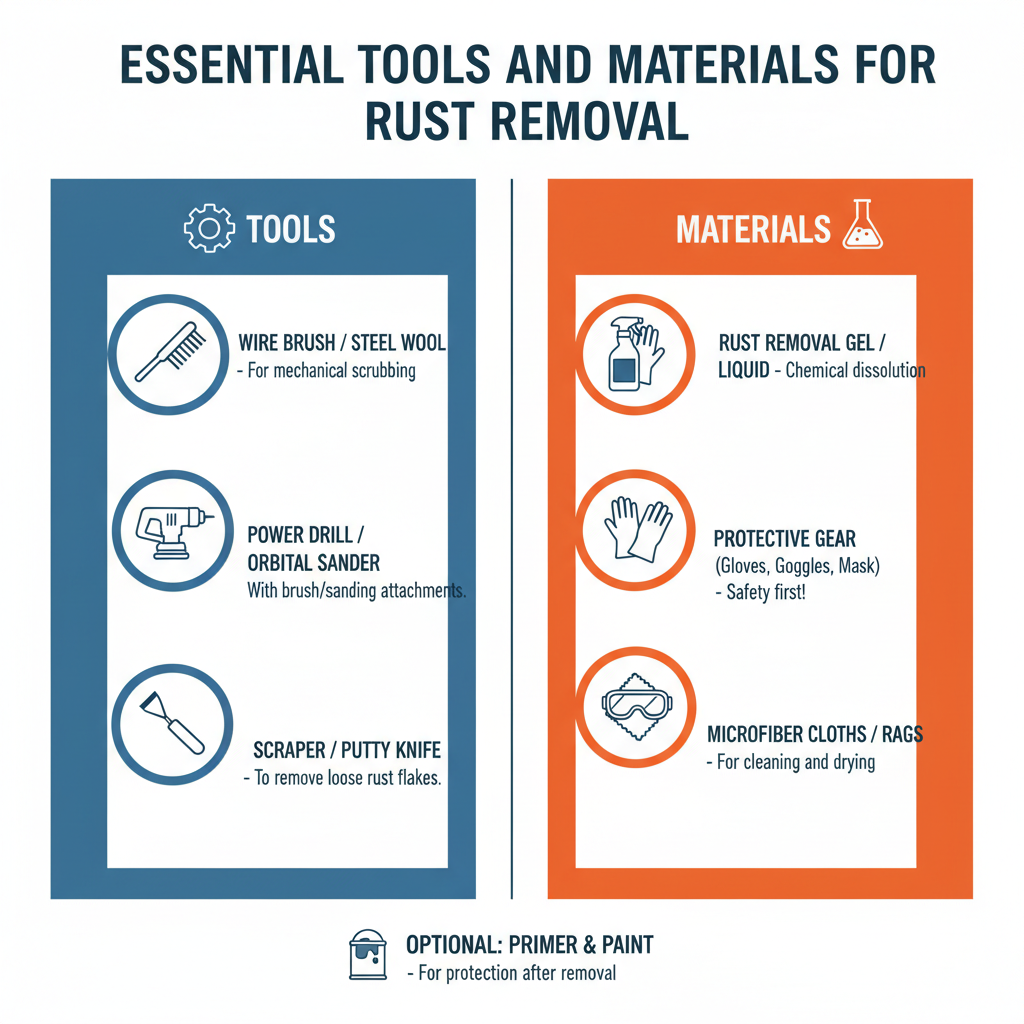 Essential Tools and Materials for Rust Removal
