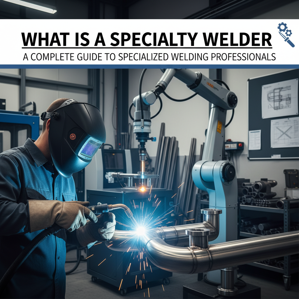 What Is a Specialty Welder: A Complete Guide to Specialized Welding Professionals