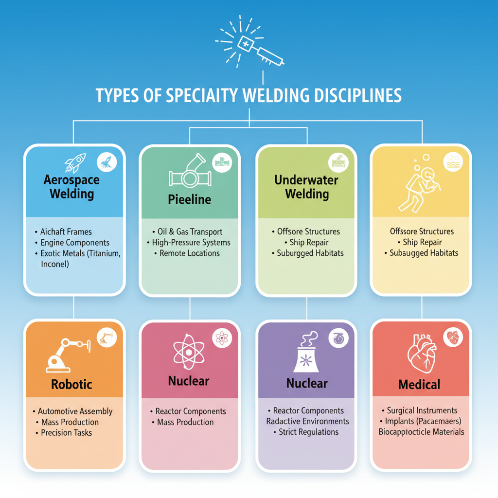Types of Specialty Welding Disciplines