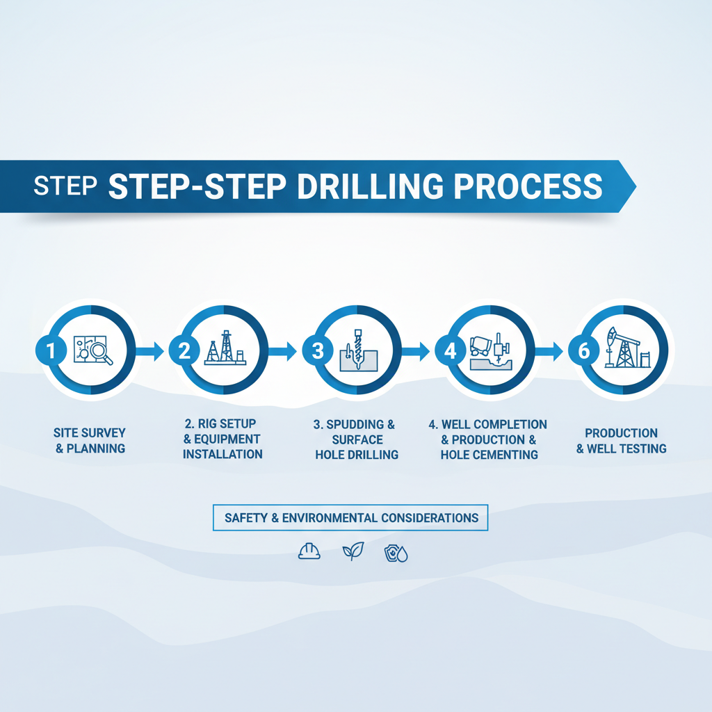Step-by-Step Drilling Process