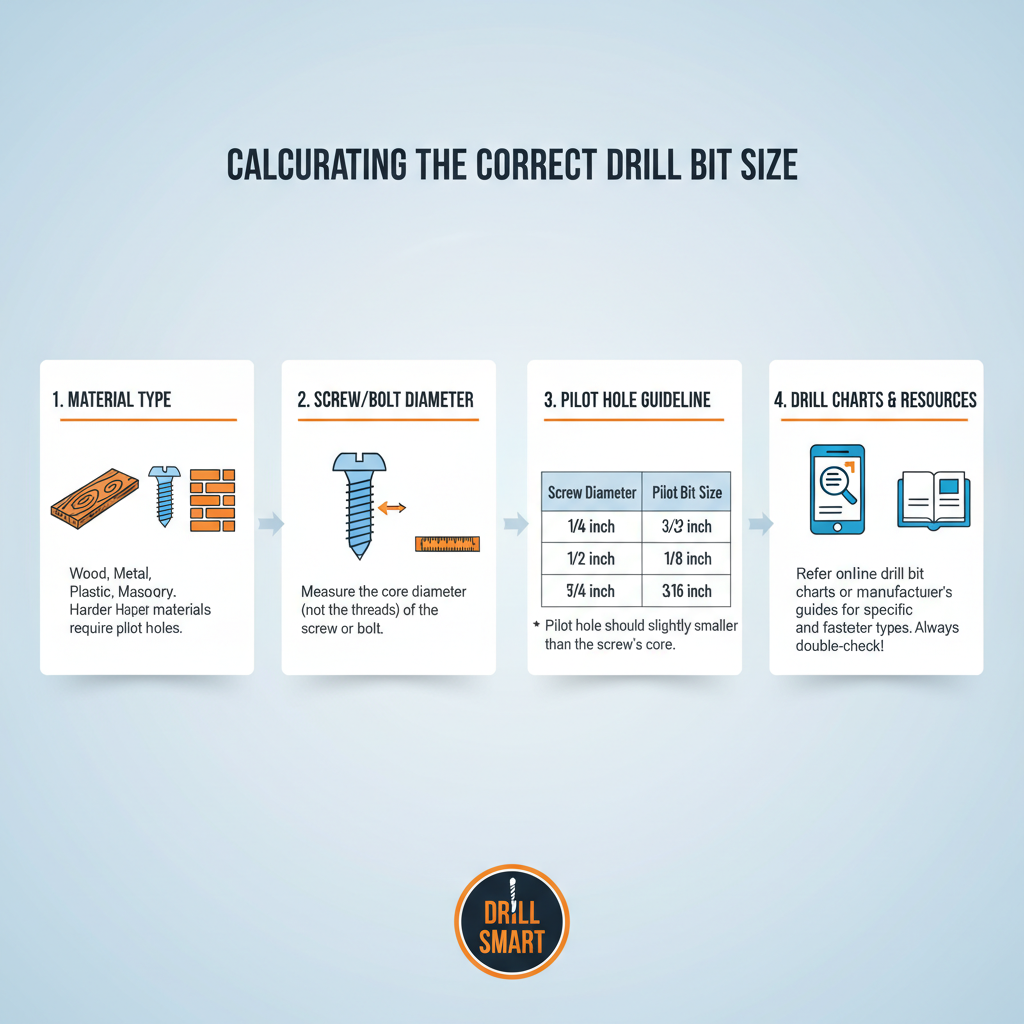 Calculating the Correct Drill Bit Size