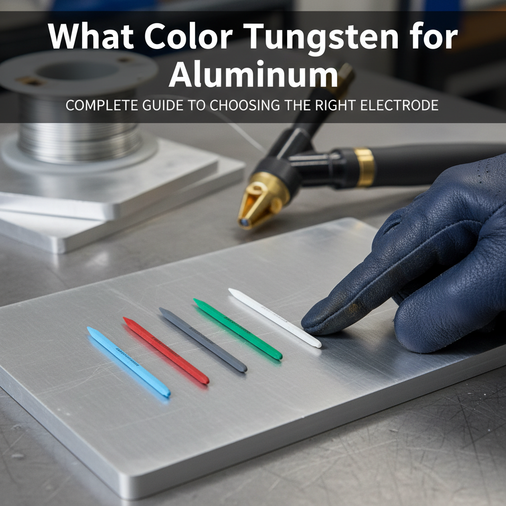 What Color Tungsten for Aluminum: Complete Guide to Choosing the Right Electrode