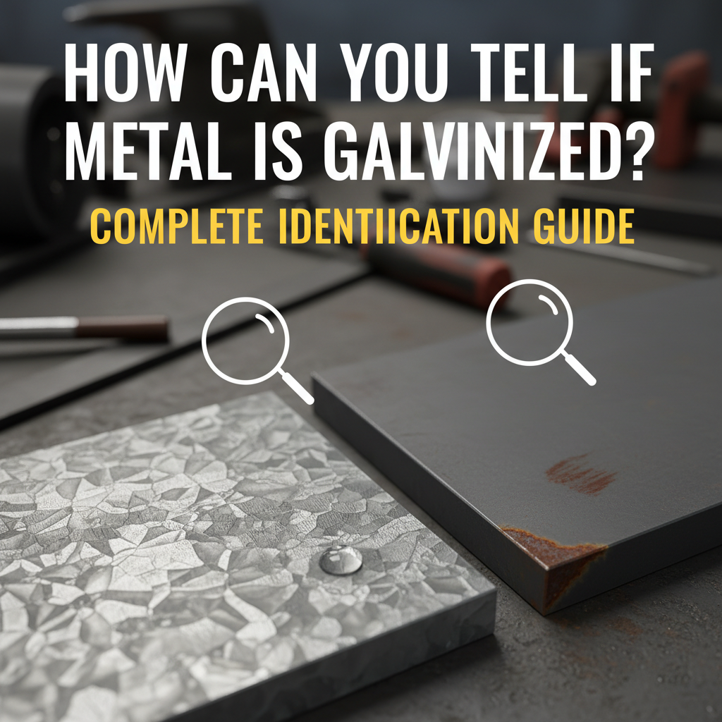 How Can You Tell If Metal Is Galvanized: Complete Identification Guide