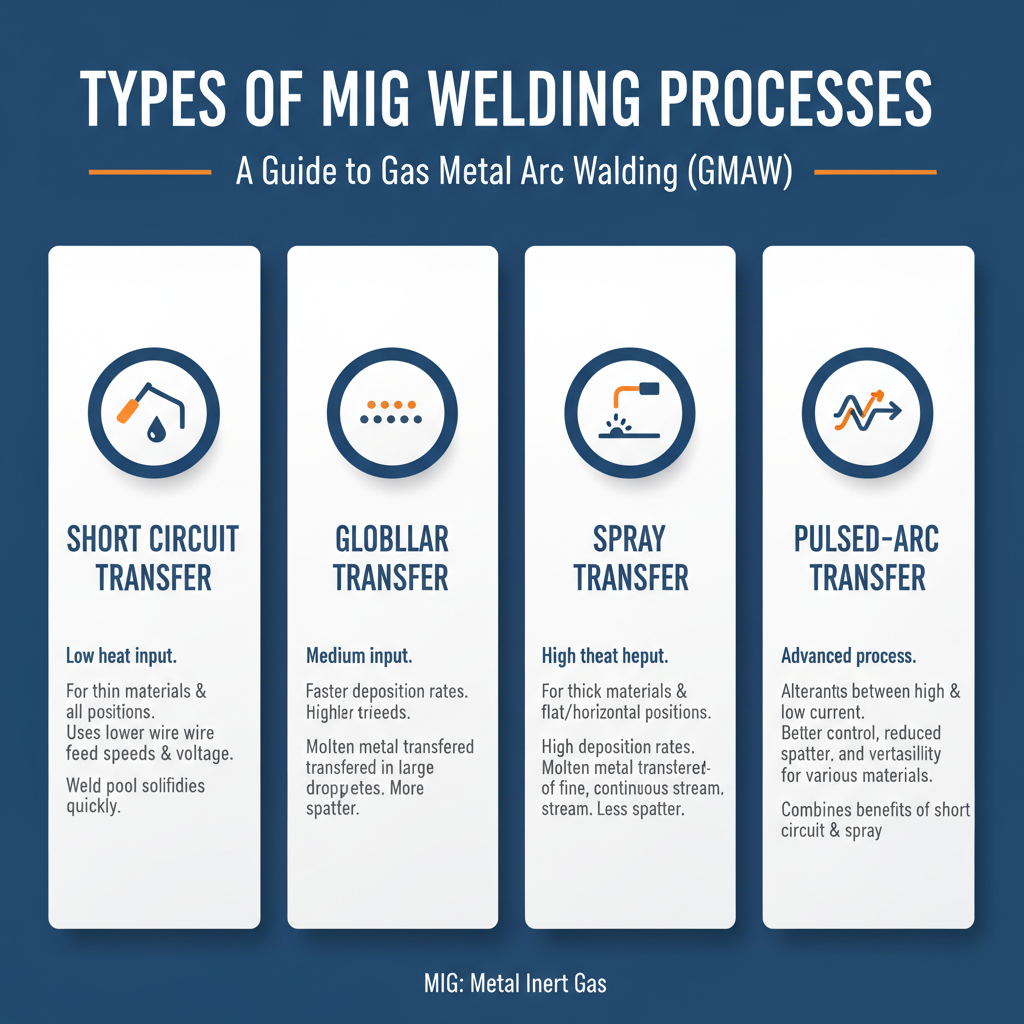 What Does MIG Stand For? A Complete Guide to Metal Inert Gas Welding 3 Types of MIG Welding Processes
