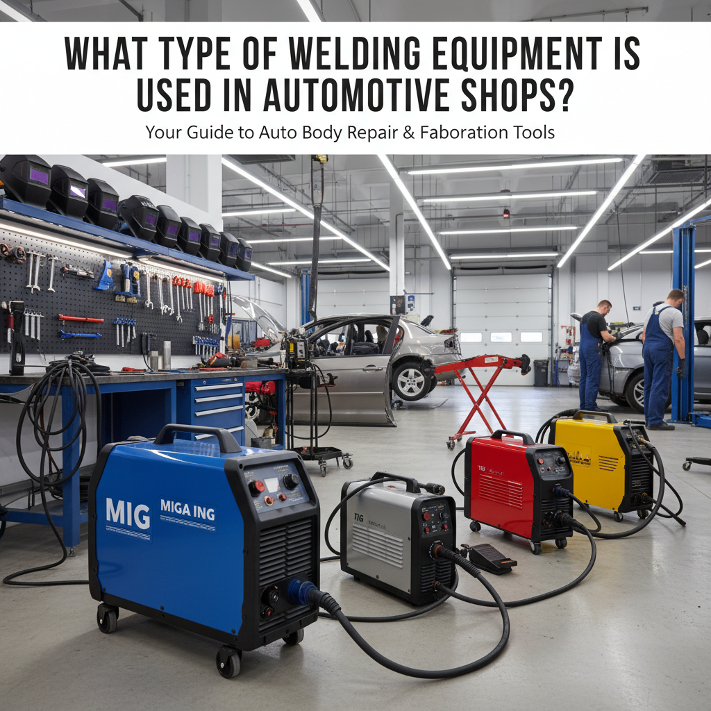 What Type of Welding Equipment is Used in Automotive Shops?