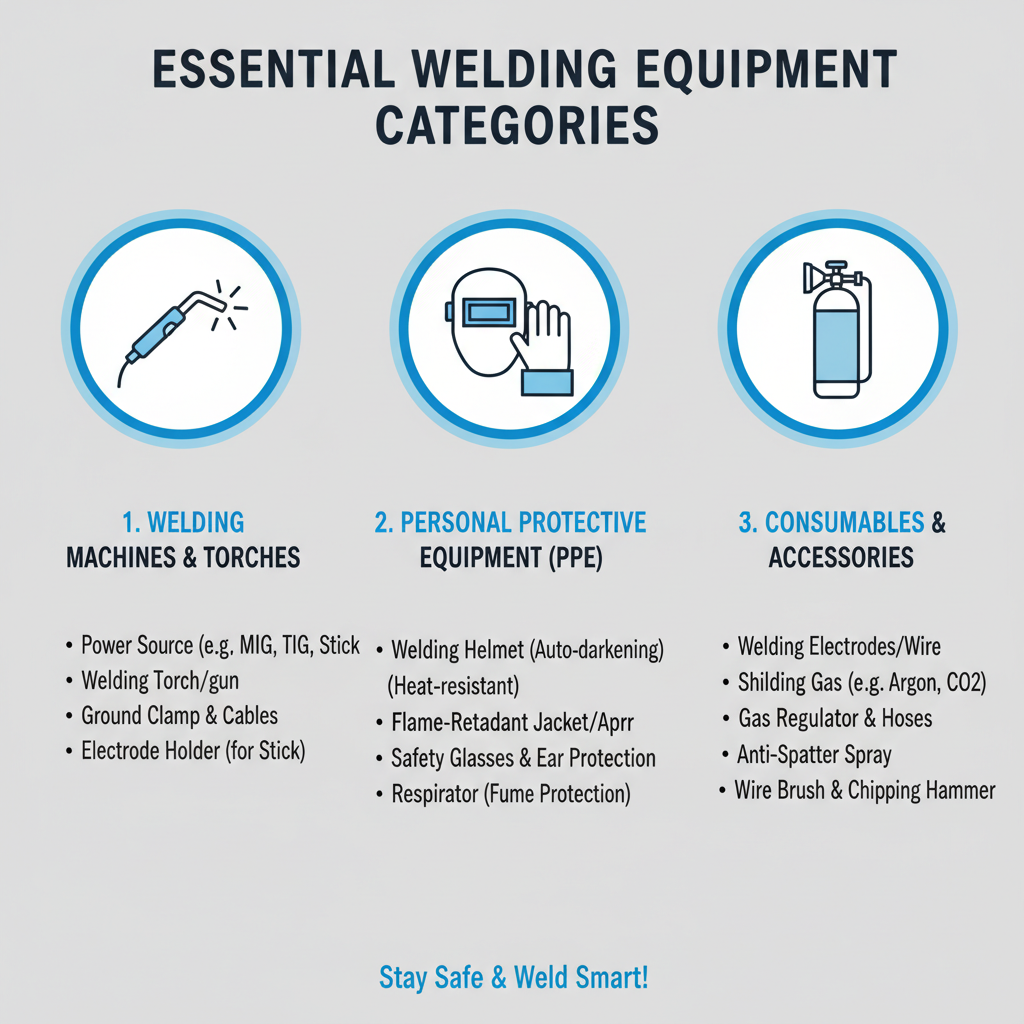 Essential Welding Equipment Categories