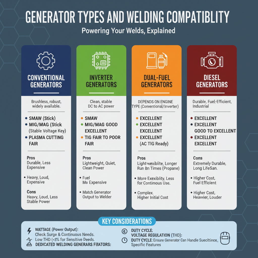 Generator Types and Welding Compatibility