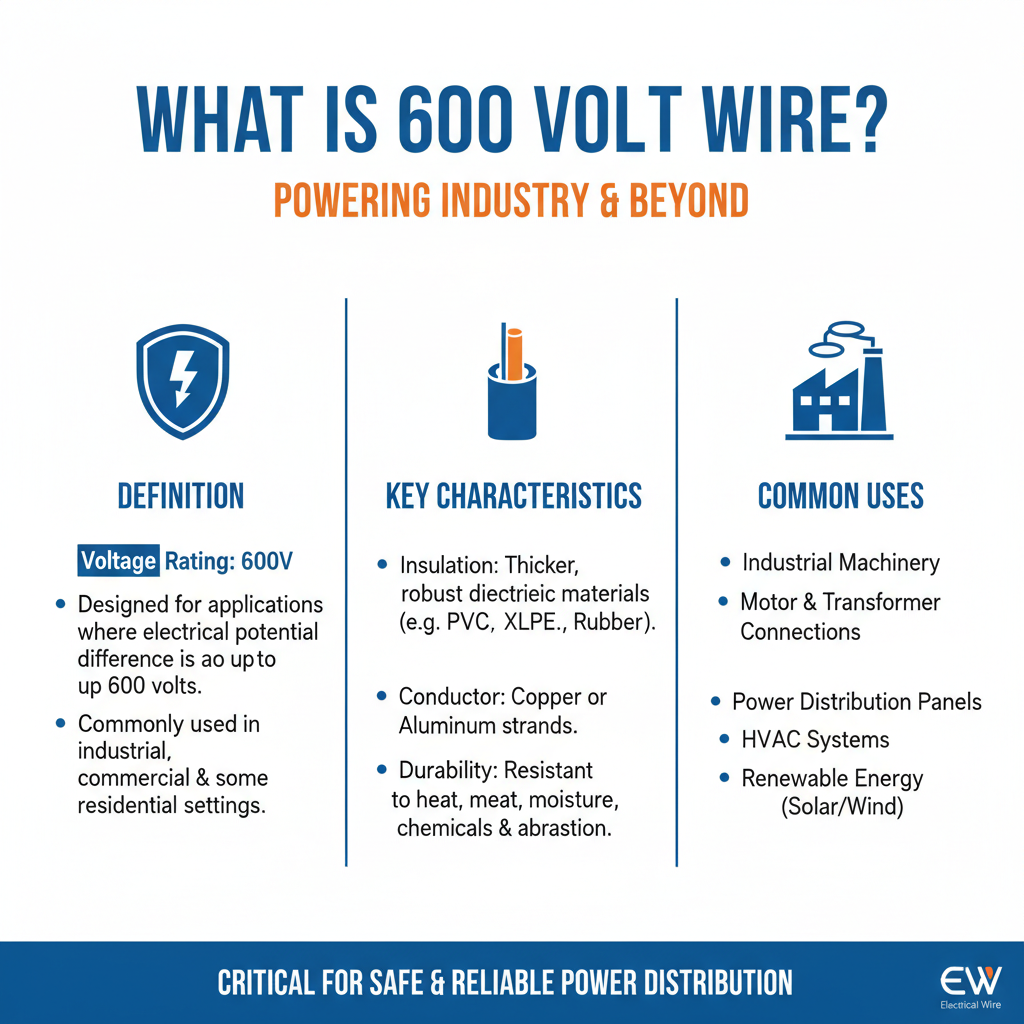 What is  600 Volt Wire
