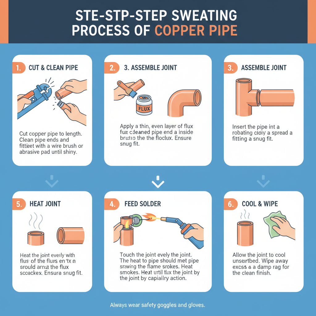 Step-by-Step Sweating Process Of Copper Pipe