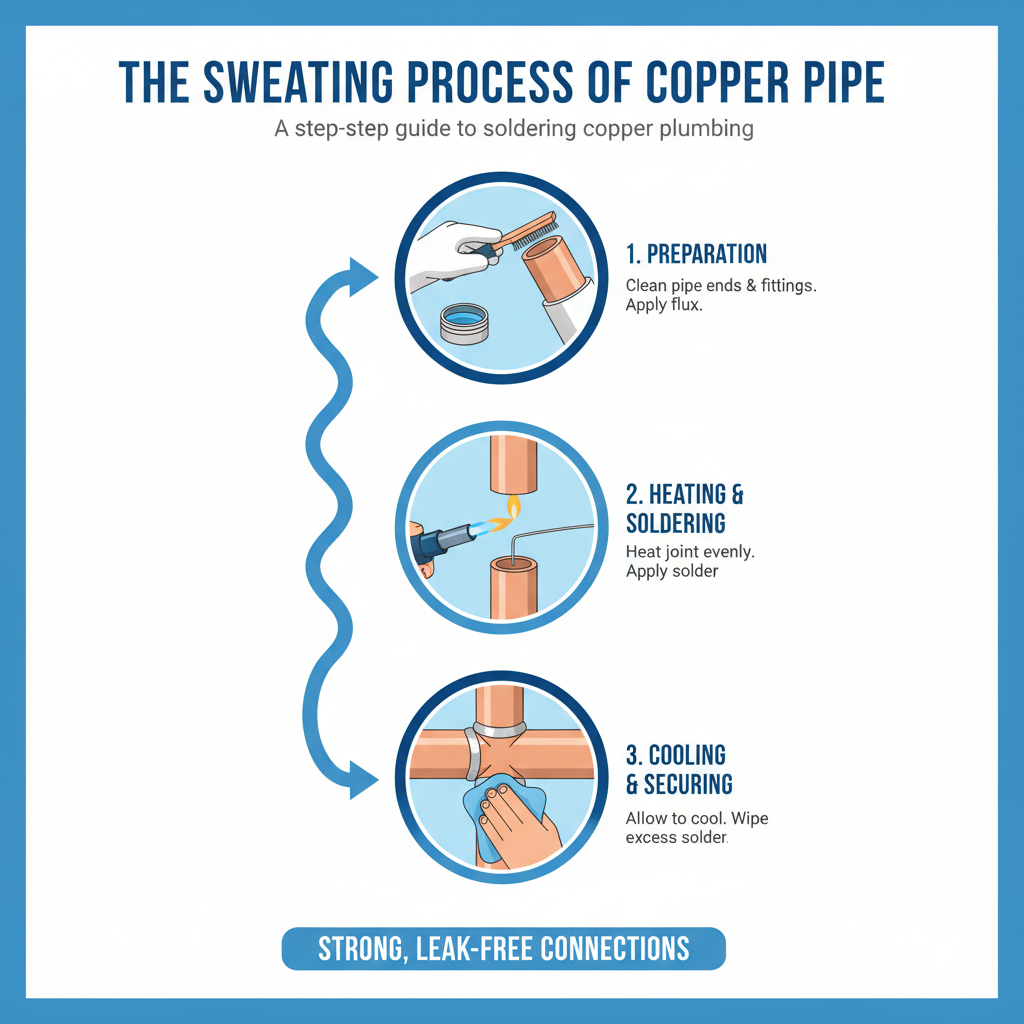The Sweating Process of Copper Pipe