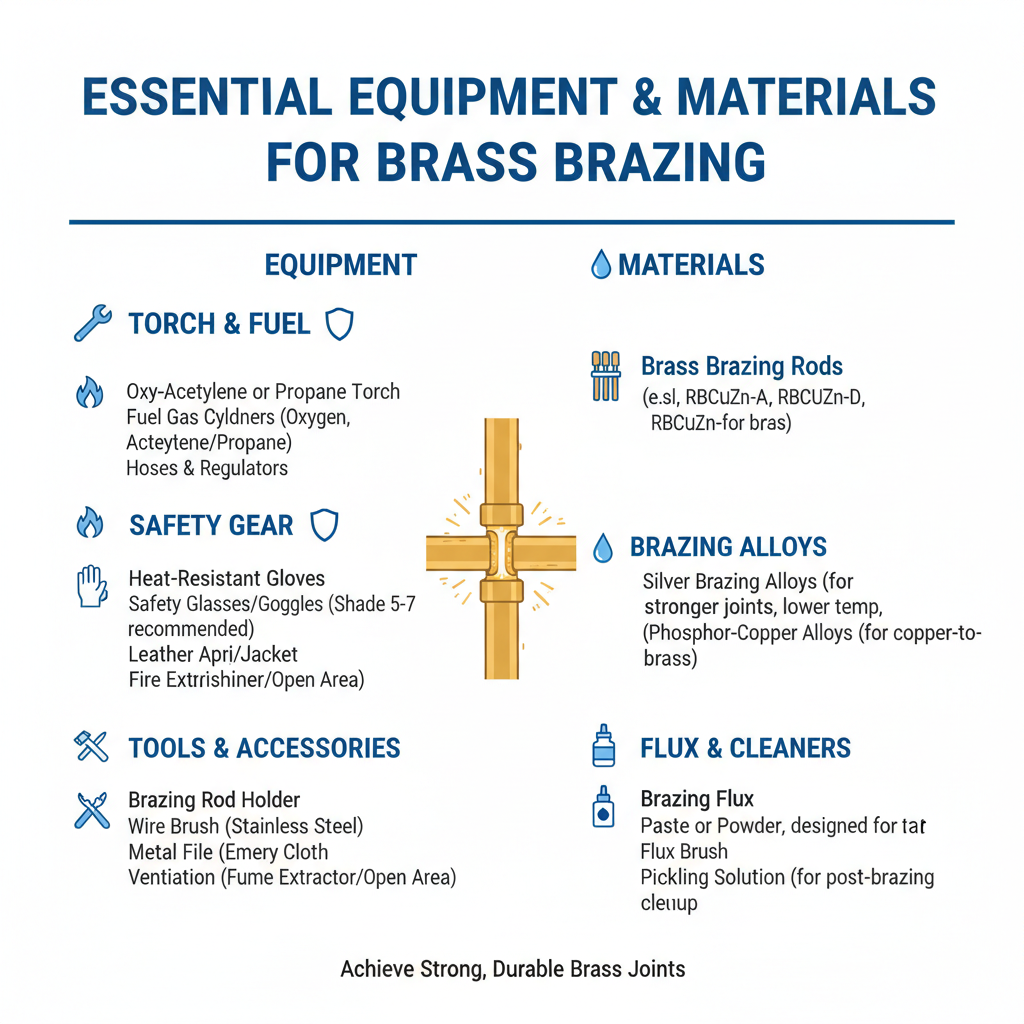 Essential Equipment and Materials for Brass Brazing