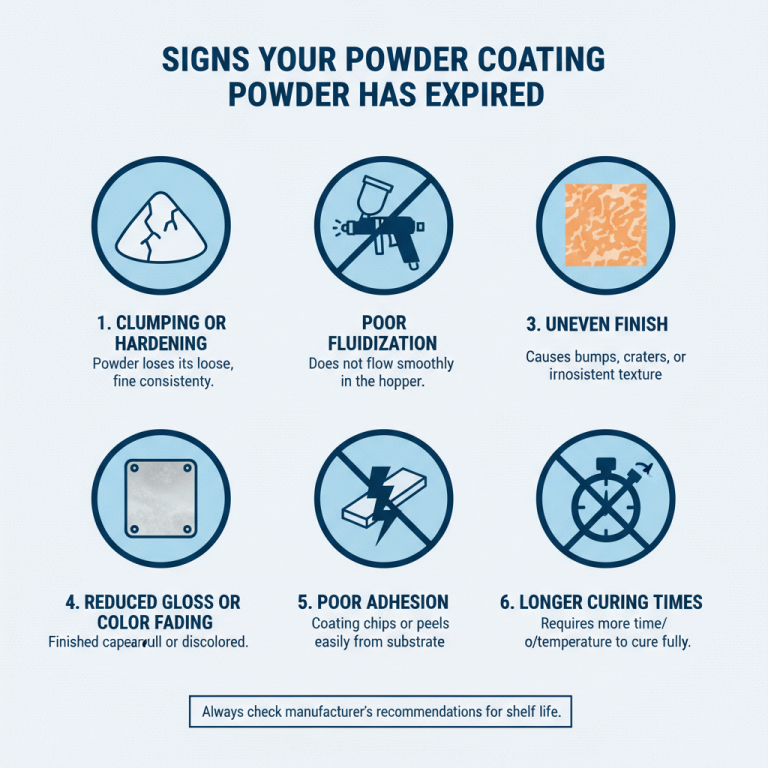Contamination Different Powder How Long Does Powder Coating Powder Last: Complete Storage and Shelf ...