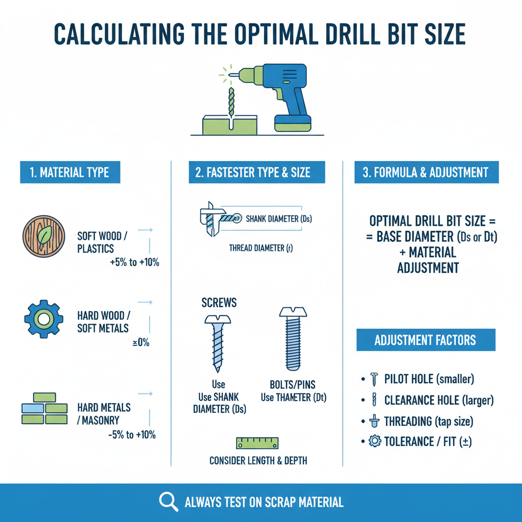 Calculating the Optimal Drill Bit Size
