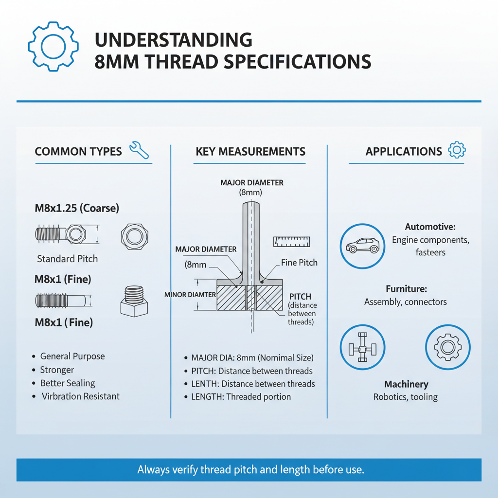 Understanding 8mm Thread Specifications