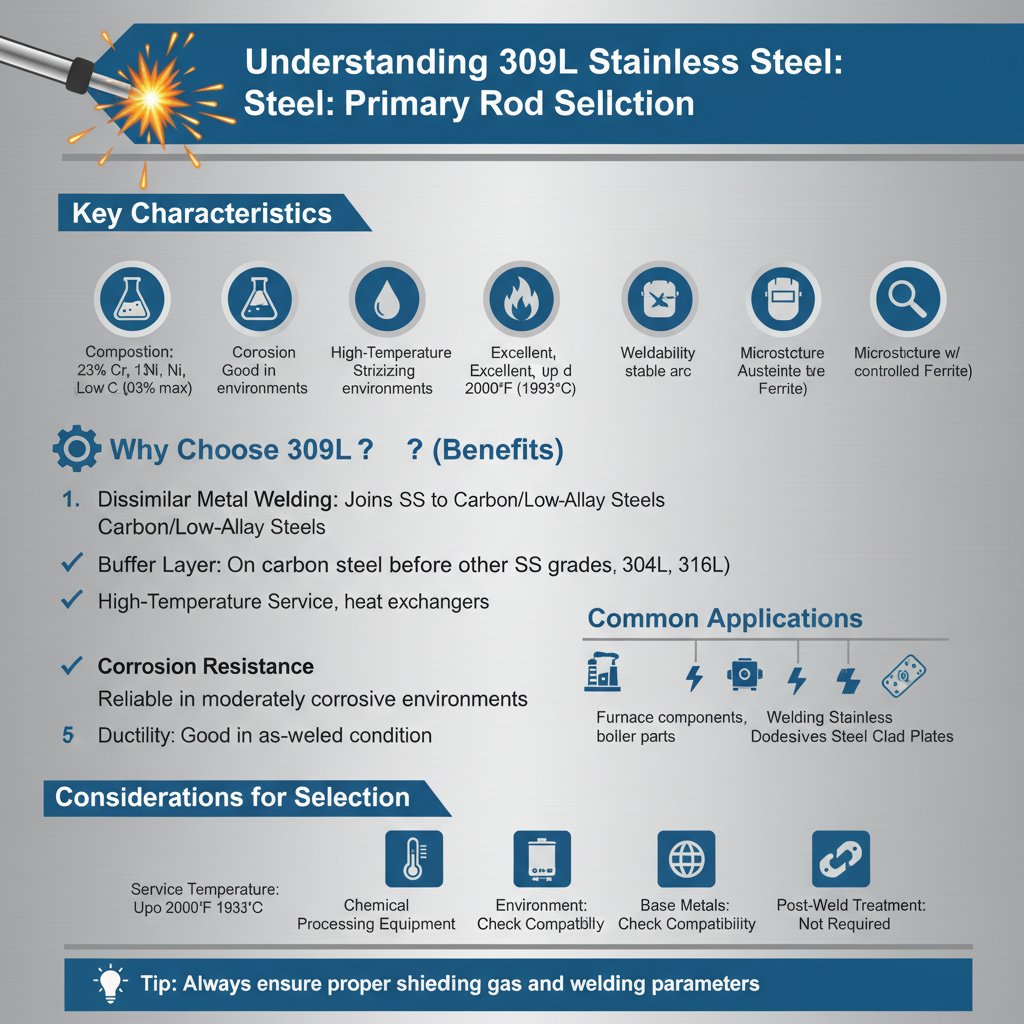 what rod is used to weld stainless steel to metal: Best Practices 2 Primary Rod Selection: 309L Stainless Steel