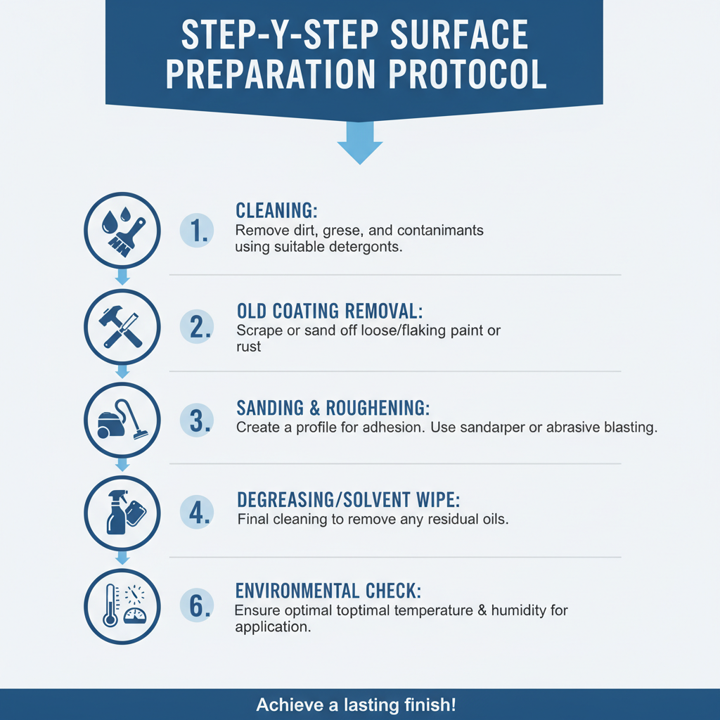 Step-by-Step Surface Preparation Protocol