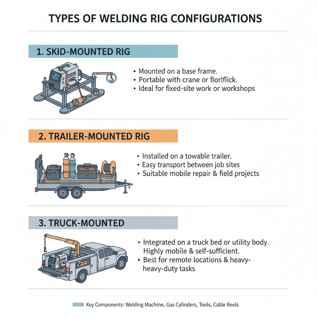 what is a welding rig: Mobile Welding Equipment Guidelines 2 Types of Welding Rig Configurations