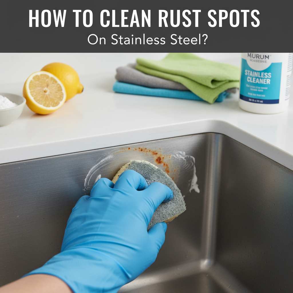 How to Clean Rust Spots on Stainless Steel?