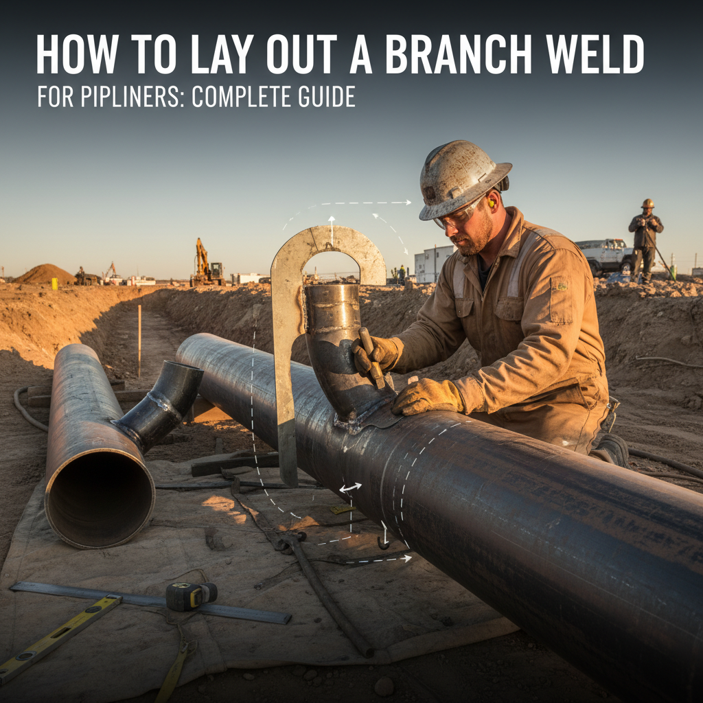 How to Lay Out a Branch Weld for Pipeliners: Complete Guide 9 How to Lay Out a Branch Weld for Pipeliners: Complete Guide