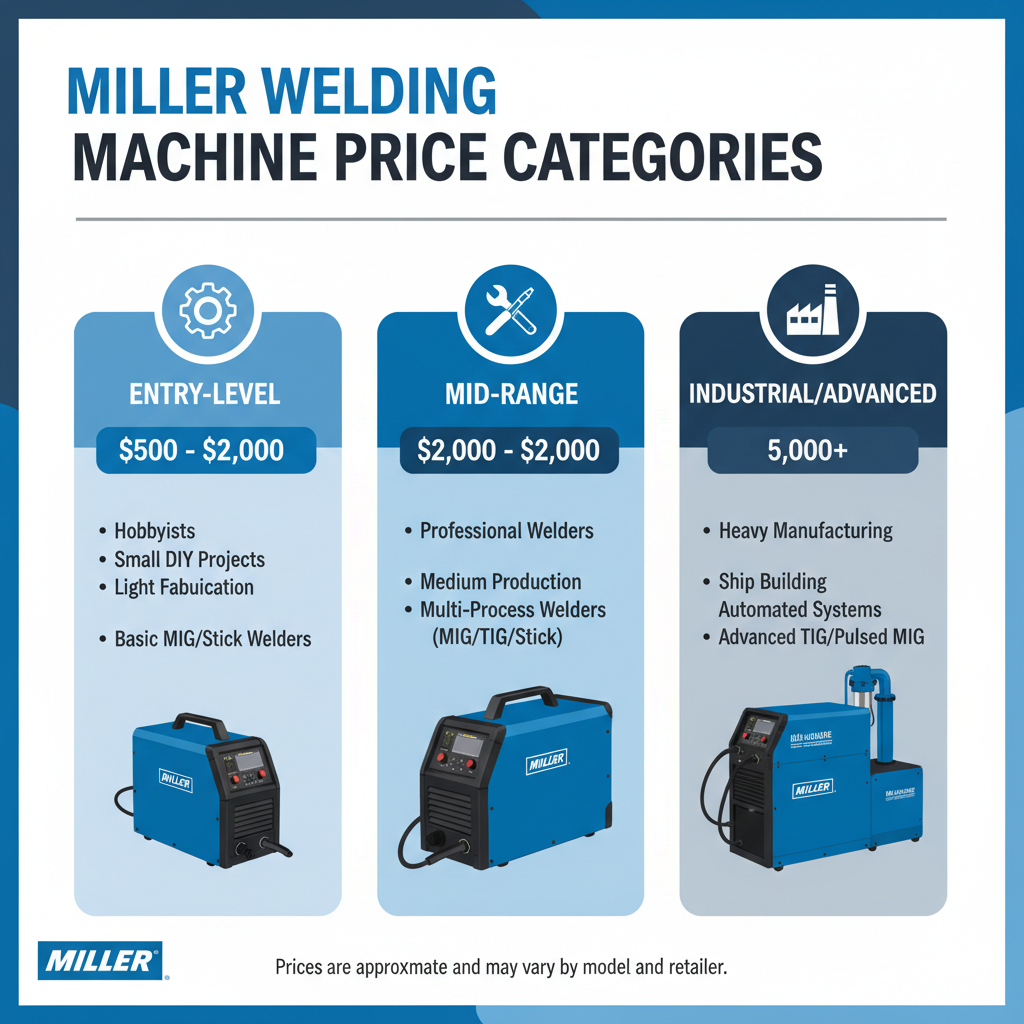 Miller Welding Machine Price Categories