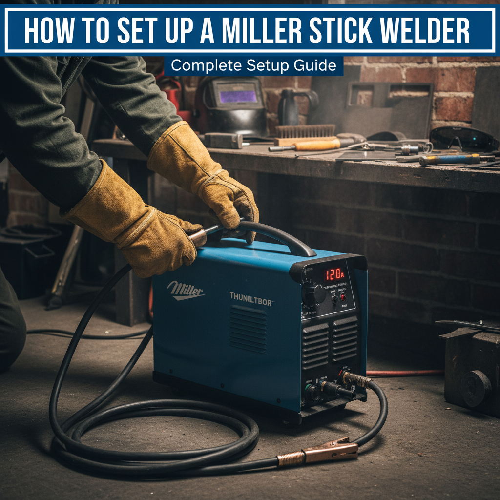 How to Set Up a Miller Stick Welder: Complete Setup Guide 5 How to Set Up a Miller Stick Welder: Complete Setup Guide