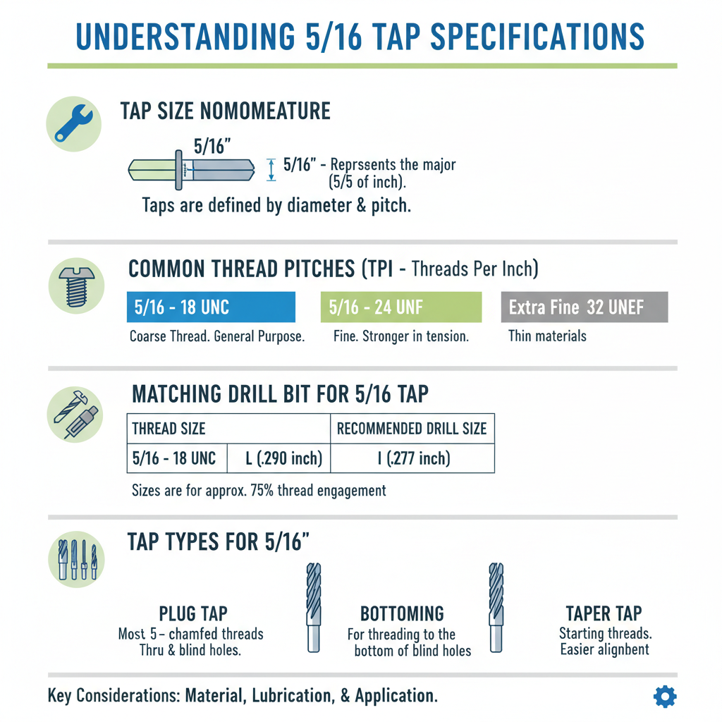 Understanding 5/16 Tap Specifications