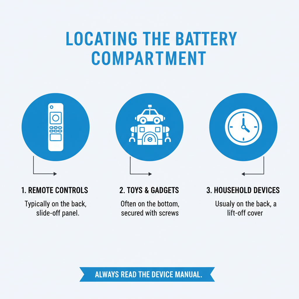 Locating the Battery Compartment