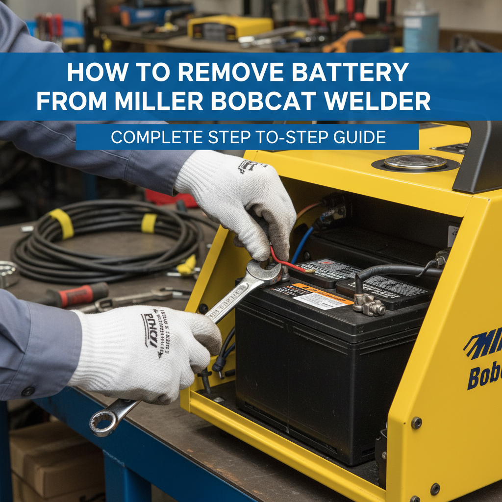 How to Remove Battery from Miller Bobcat Welder: Complete Step-by-Step Guide
