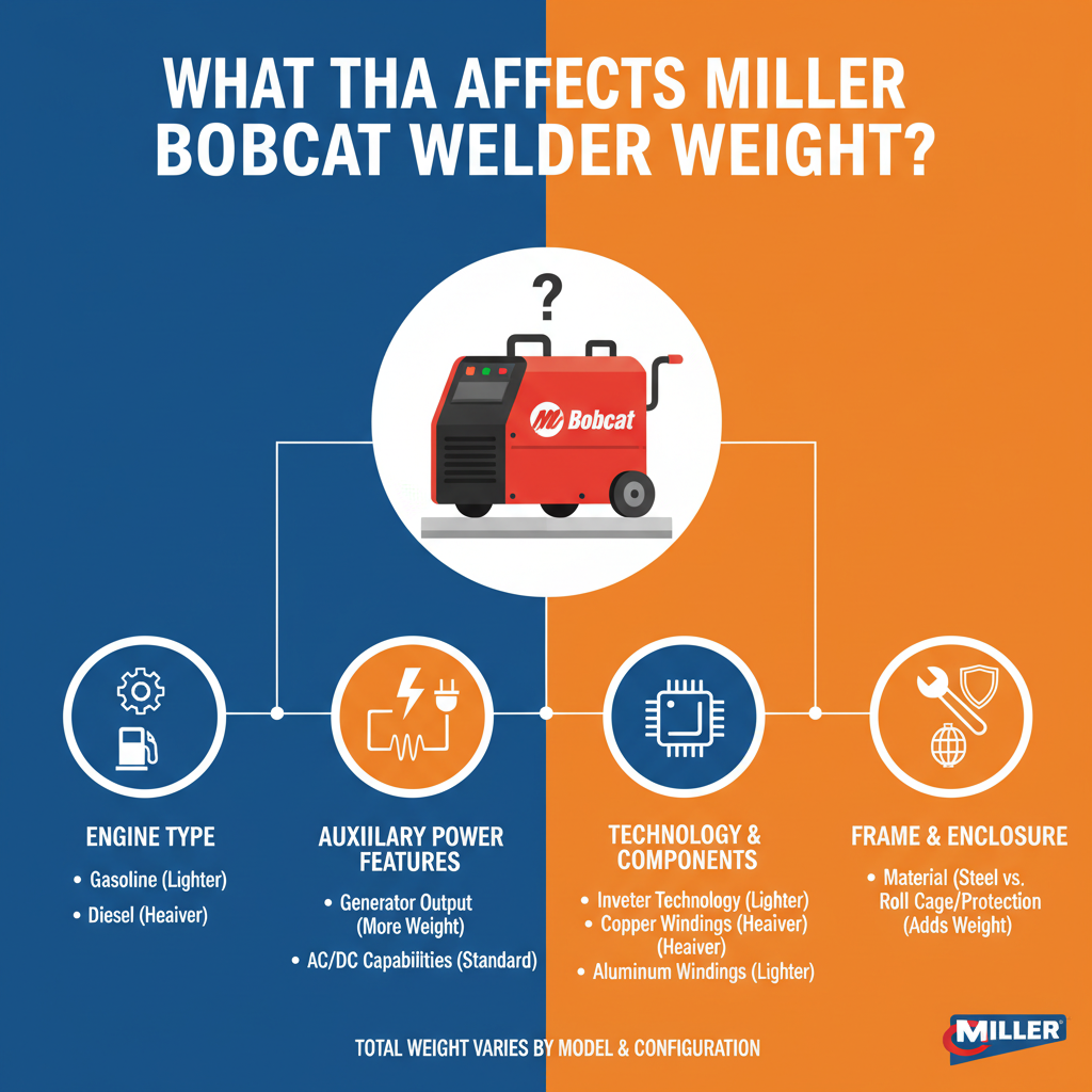 What Affects Miller Bobcat Welder Weight?