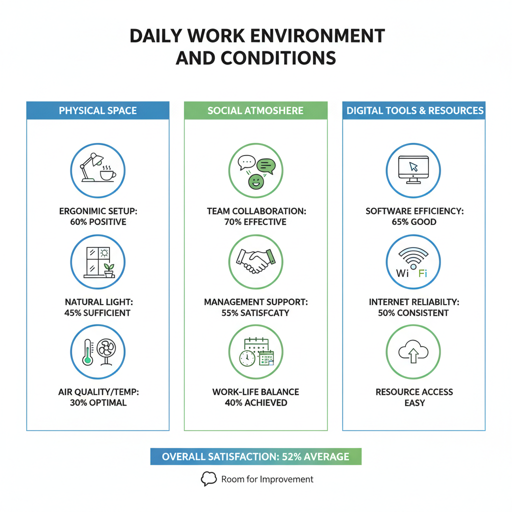 Daily Work Environment and Conditions