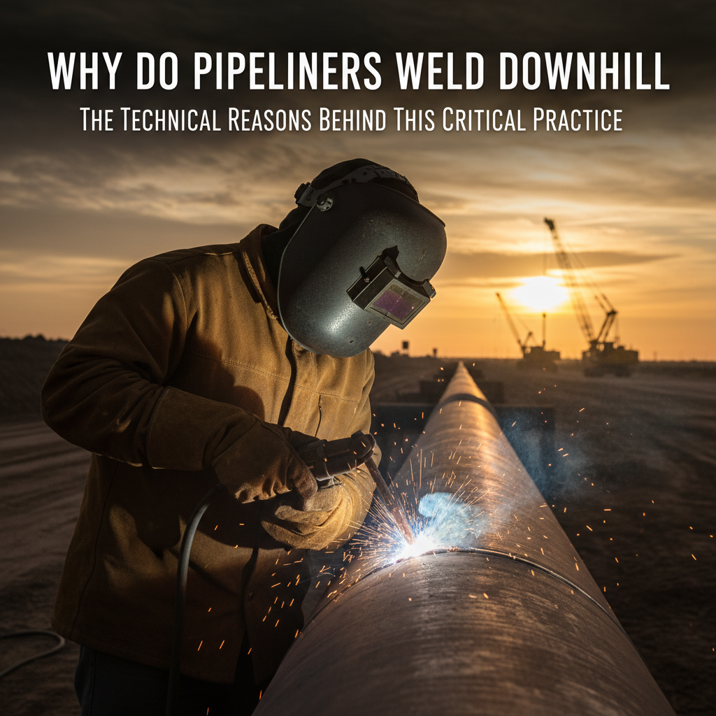Why Do Pipeliners Weld Downhill: The Technical Reasons Behind This Critical Practice