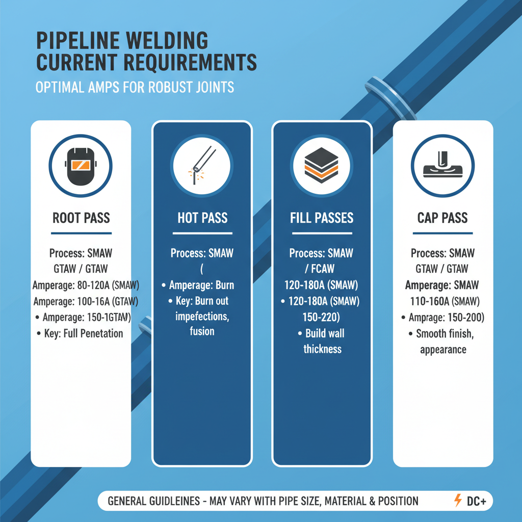 Pipeline Welding Current Requirements