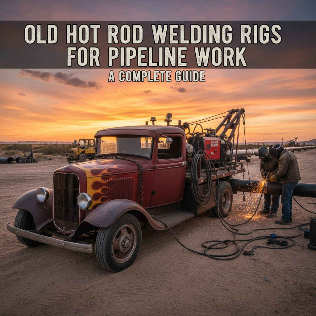 Old Hot Rod Welding Rigs for Pipeline Work: A Complete Guide