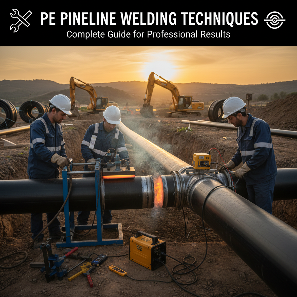 PE Pipeline Welding Techniques: Complete Guide for Professional Results