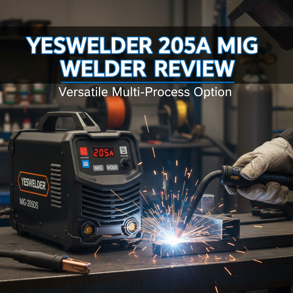 YESWELDER 205A MIG Welder Review: Versatile Multi-Process Option