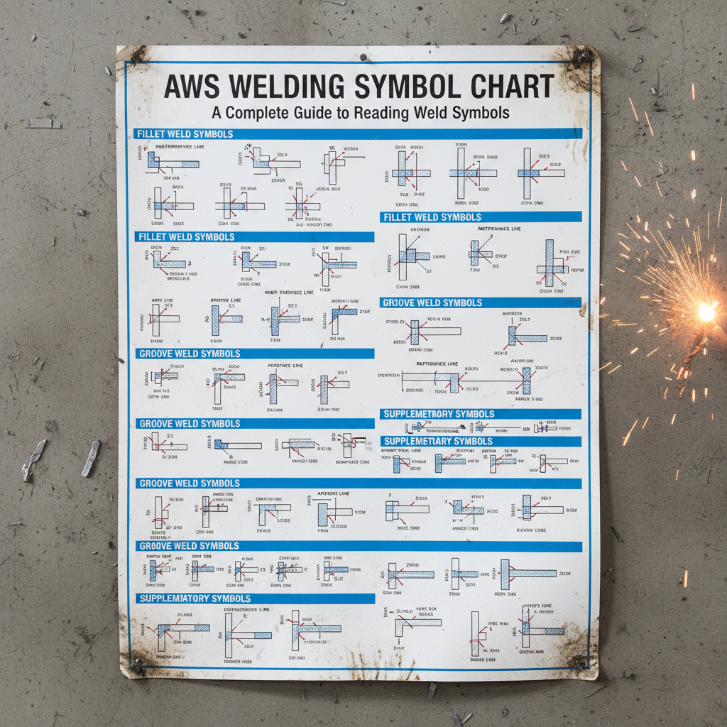 AWS Welding Symbol Chart: A Complete Guide to Reading Weld Symbols