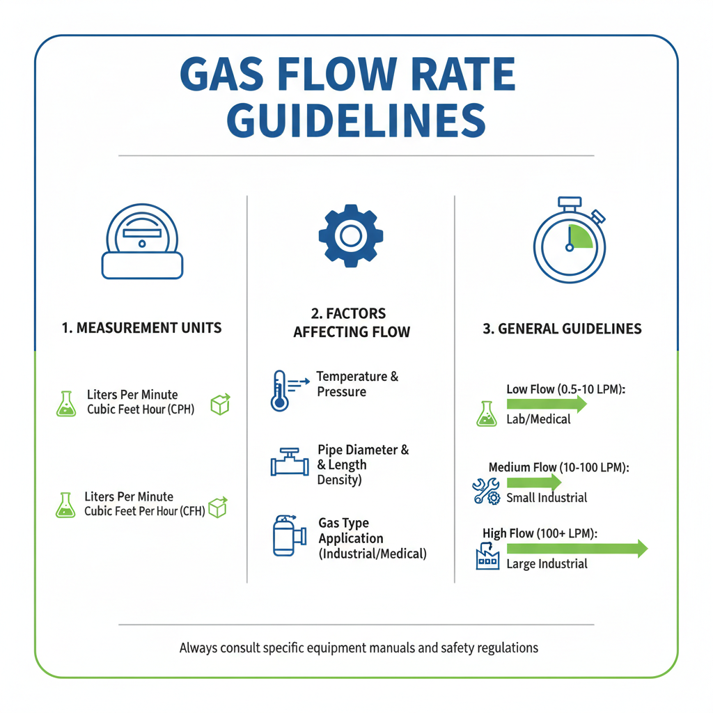 Gas Flow Rate Guidelines