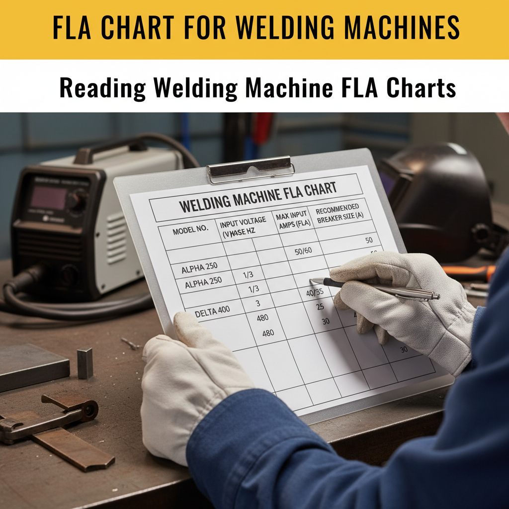 Reading Welding Machine FLA Charts