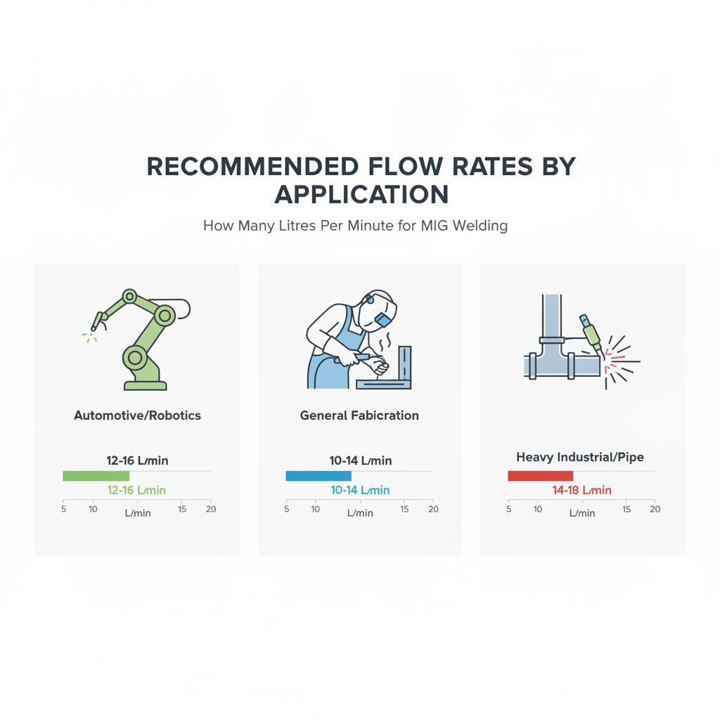 How Many Litres Per Minute for MIG Welding? 2 Recommended Flow Rates by Application