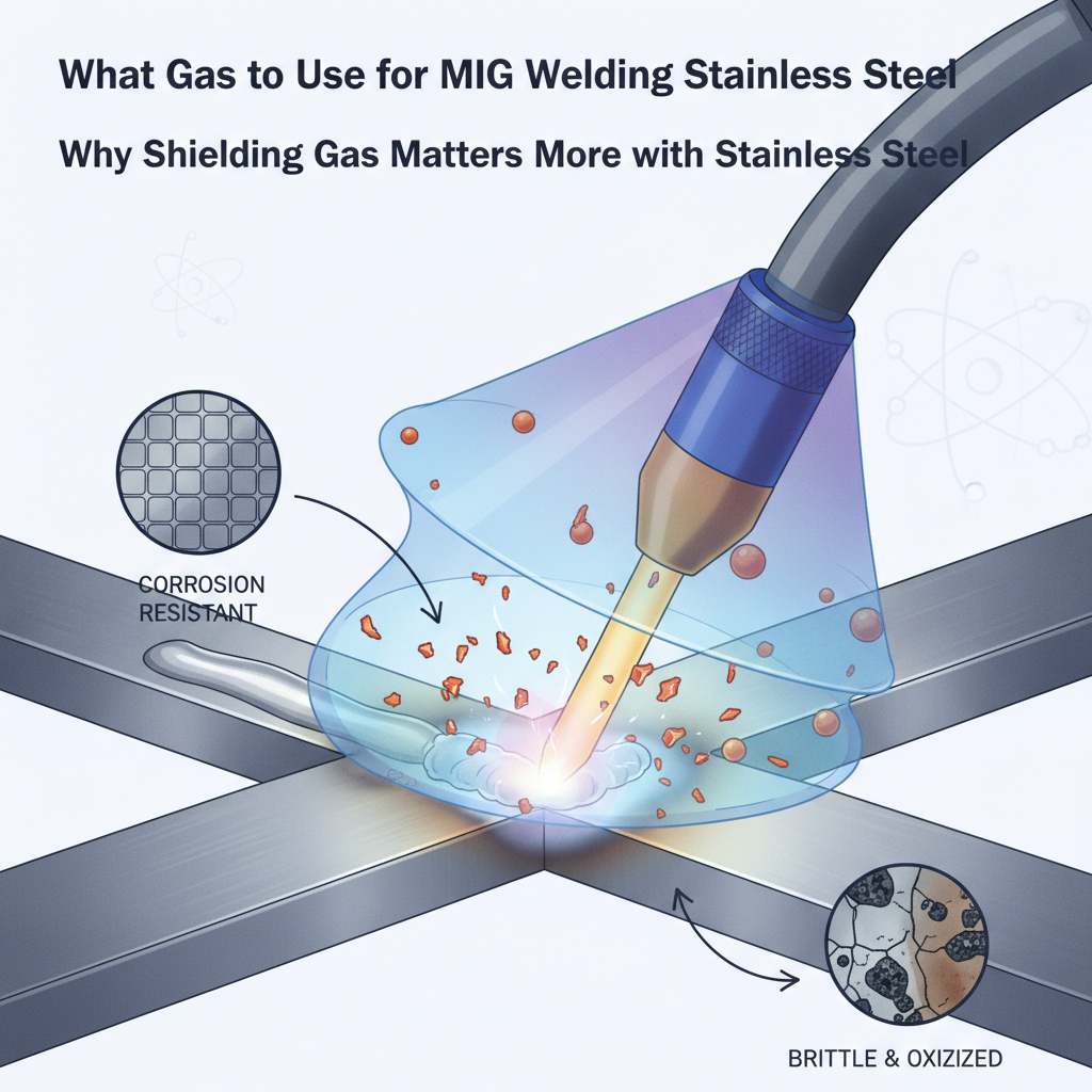 Why Shielding Gas Matters More with Stainless Steel