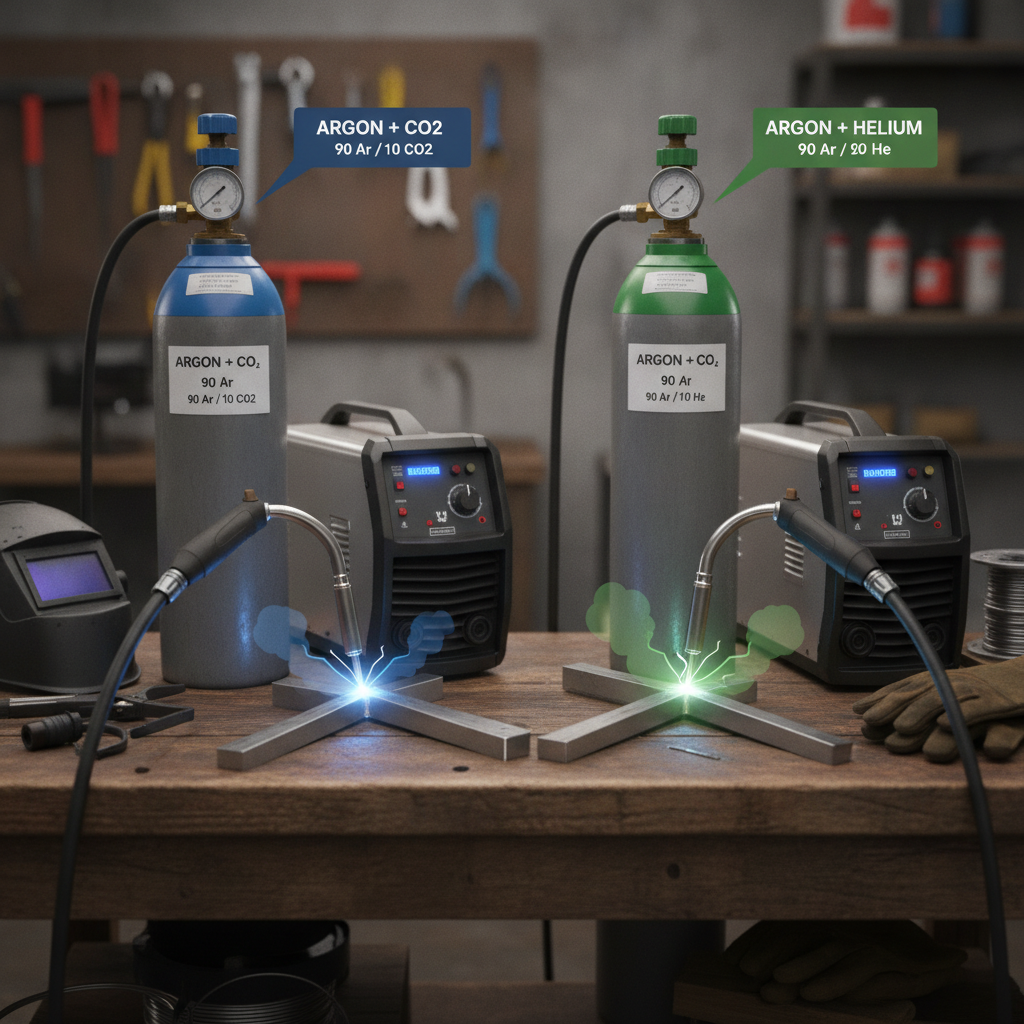 The Two Main Gas Options for Stainless MIG Welding