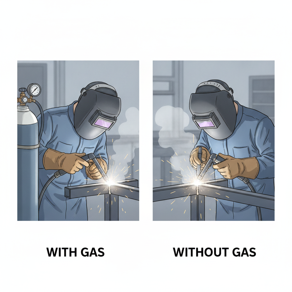 Does MIG Welding Require Gas? 2 The Two Ways to MIG Weld — With and Without Gas