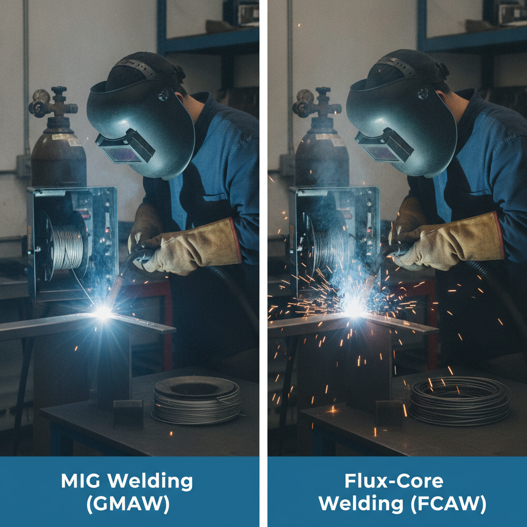Is Flux Core Welding the Same as MIG Welding? 2 Same Machine, Different Process