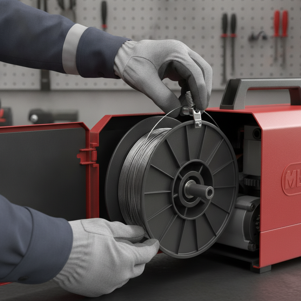 How to Set Up a MIG Welder: Step-by-Step for Clean, Consistent Welds 2 Installing the Wire Spool
