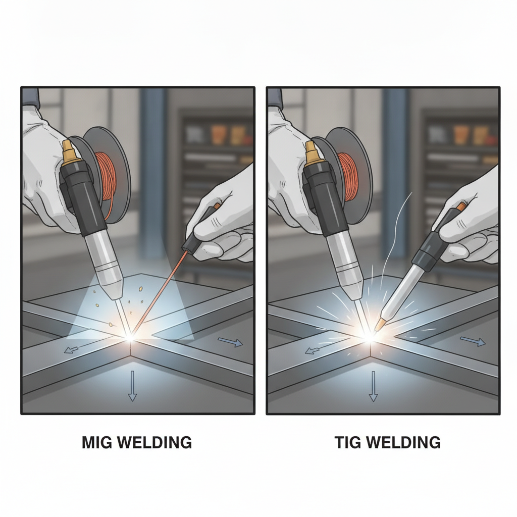 MIG vs TIG Welding: What's the Difference and Which One Should You Use? 1 How Each Process Actually Works