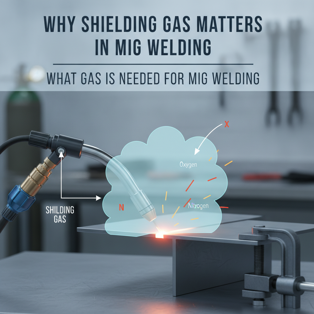 What Gas Is Needed for MIG Welding 1 Why Shielding Gas Matters in MIG Welding